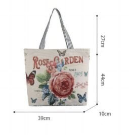
Fashionable tote bag – big enough for all your basic stuff, shopping, work full									