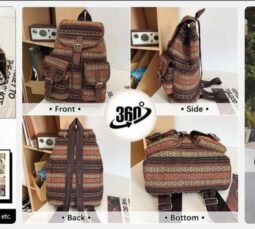 
Ladies’ backpack full									