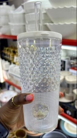 
Glass Juice cups full									